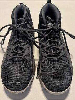 adidas Streetfire Men's Mid Top Lace-Up Athletic Sneakers Black/Gray BB7011